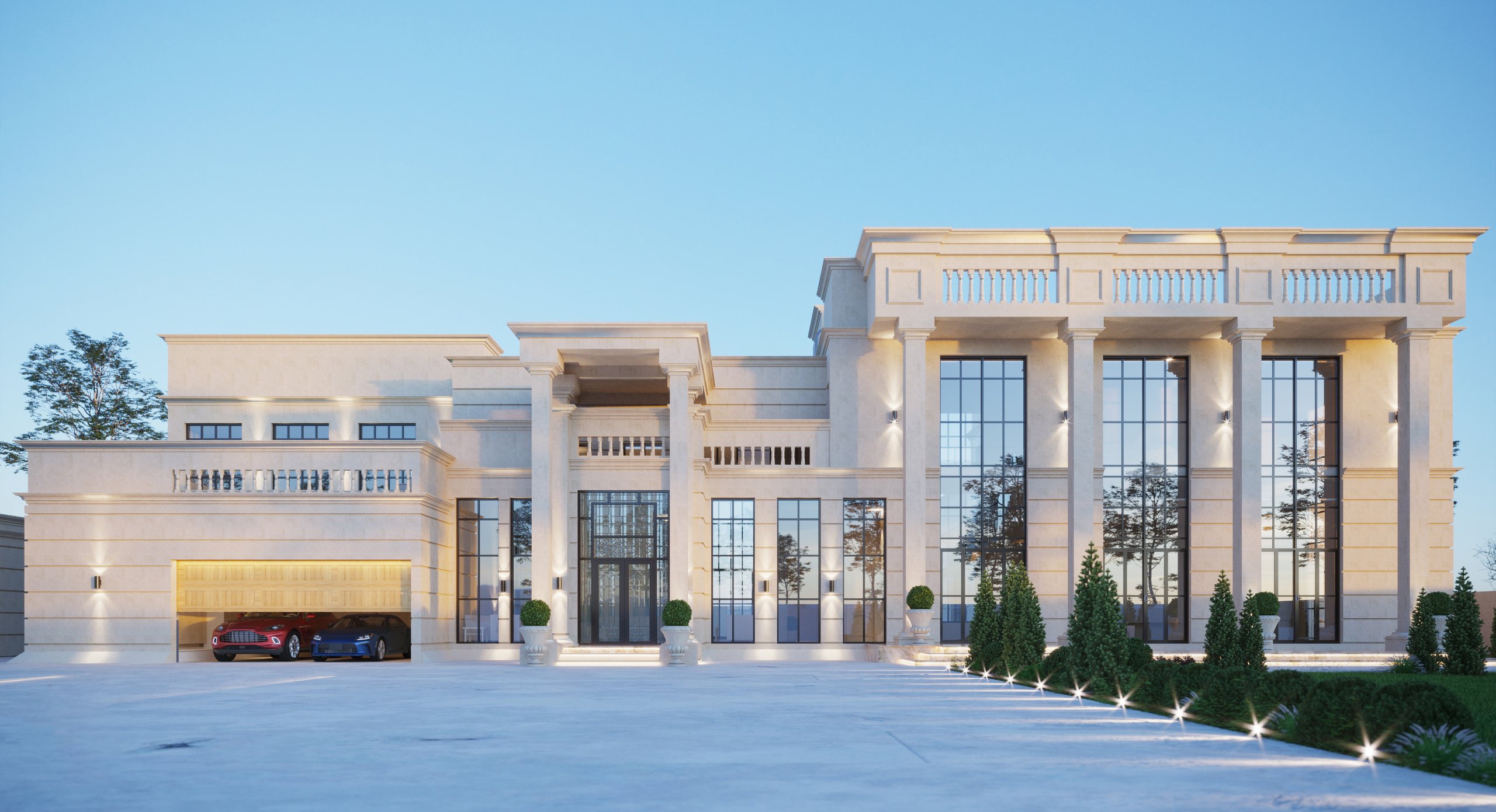 Neoclassical villa, Al Suyoh, Sharjah