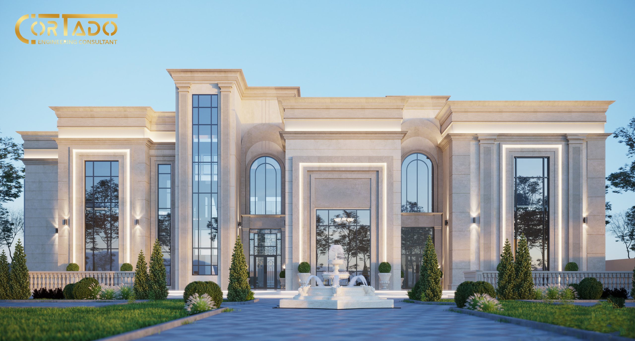 Neoclassical Villa, Al Shaghrafa